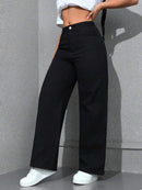 Vintage Wide-Leg Jeans – Effortless Urban Elegance