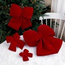 Sino de Natal vermelho aveludado, um clássico encanto natalício para a sua casa!