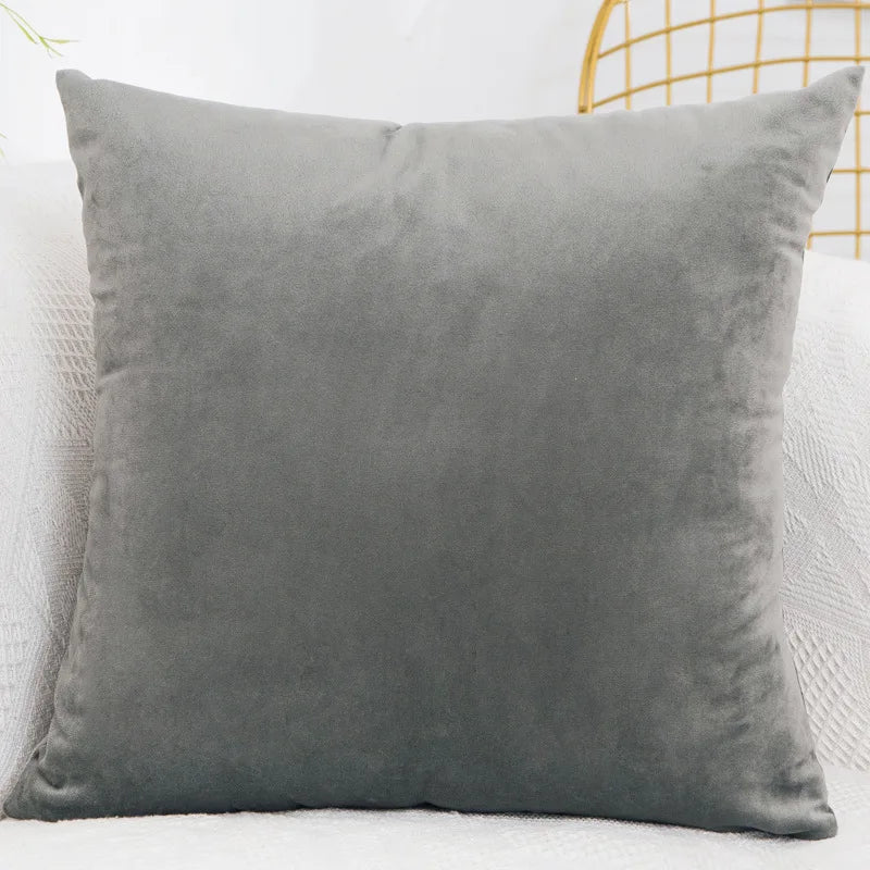 Velvet Throw Pillow Cover – Soft, Stylish & Affordable Home Touch
