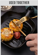 24-Piece Stainless Steel Cutlery Set – Elegant Tableware for 6