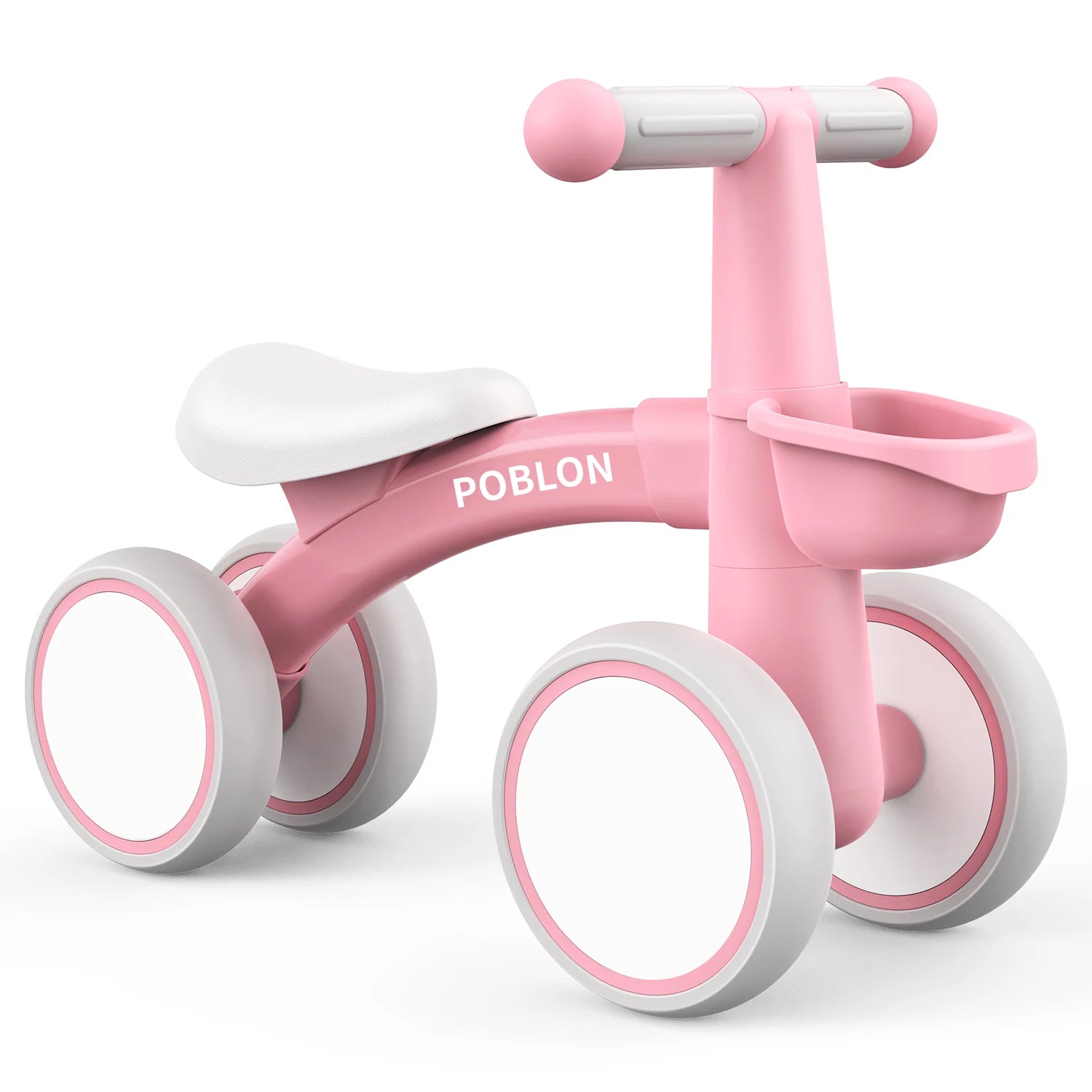 4-Wheel Baby Balance Bike – The Perfect First Ride for Toddlers!