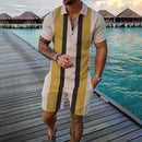 Conjunto casual de verão para homem – conforto e estilo para o dia a dia