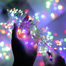 As luzes de Natal LED em formato de fogo de artifício trazem alegria e aconchego neste Natal! 