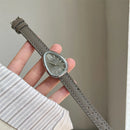 Luxury Women’s Snake Dial Leather Strap Watch – Fashion Casual Quartz Wristwatch