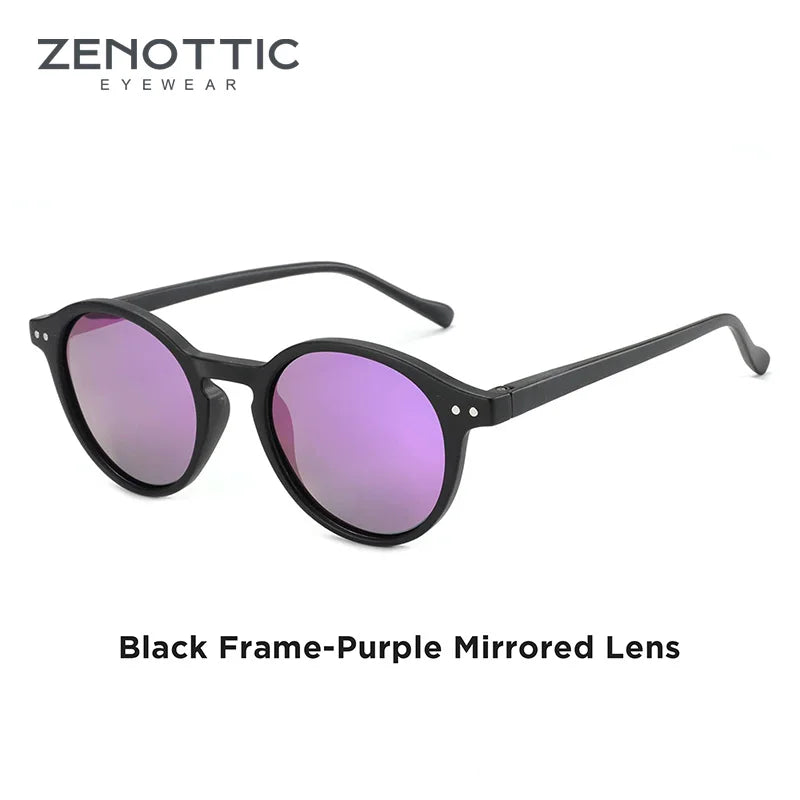 Classic Round Style for Men & Women with UV400 Protection