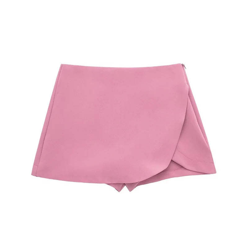 High Waist Mini Skort – Basic and Casual Style