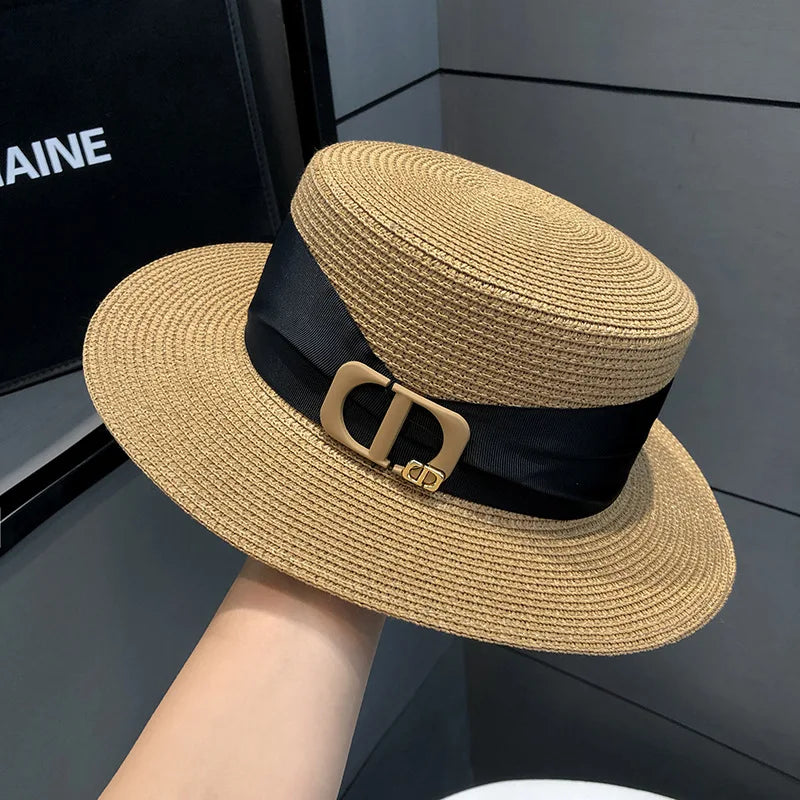 Women's Straw Sun Hat – Lightweight Summer Protection with Stylish Versatility