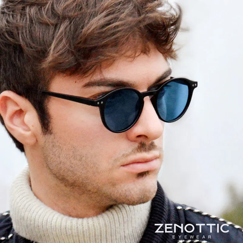 Classic Round Style for Men & Women with UV400 Protection
