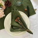 6pcs Durable Solid Color Polyester Napkins – Elegant 40x40cm Table Set for Dining & Events at a Great Price