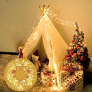 As luzes de Natal LED em formato de fogo de artifício trazem alegria e aconchego neste Natal! 