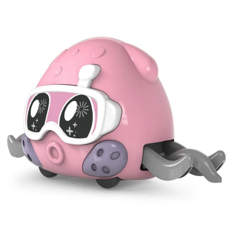 Fun Wind-Up Retractable Crab Toy – Pull-Back Action for Babies & Toddlers