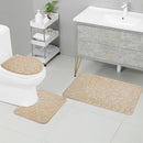 3-Piece Bathroom Mat Set – Soft, Absorbent &amp; Non-Slip Comfort!