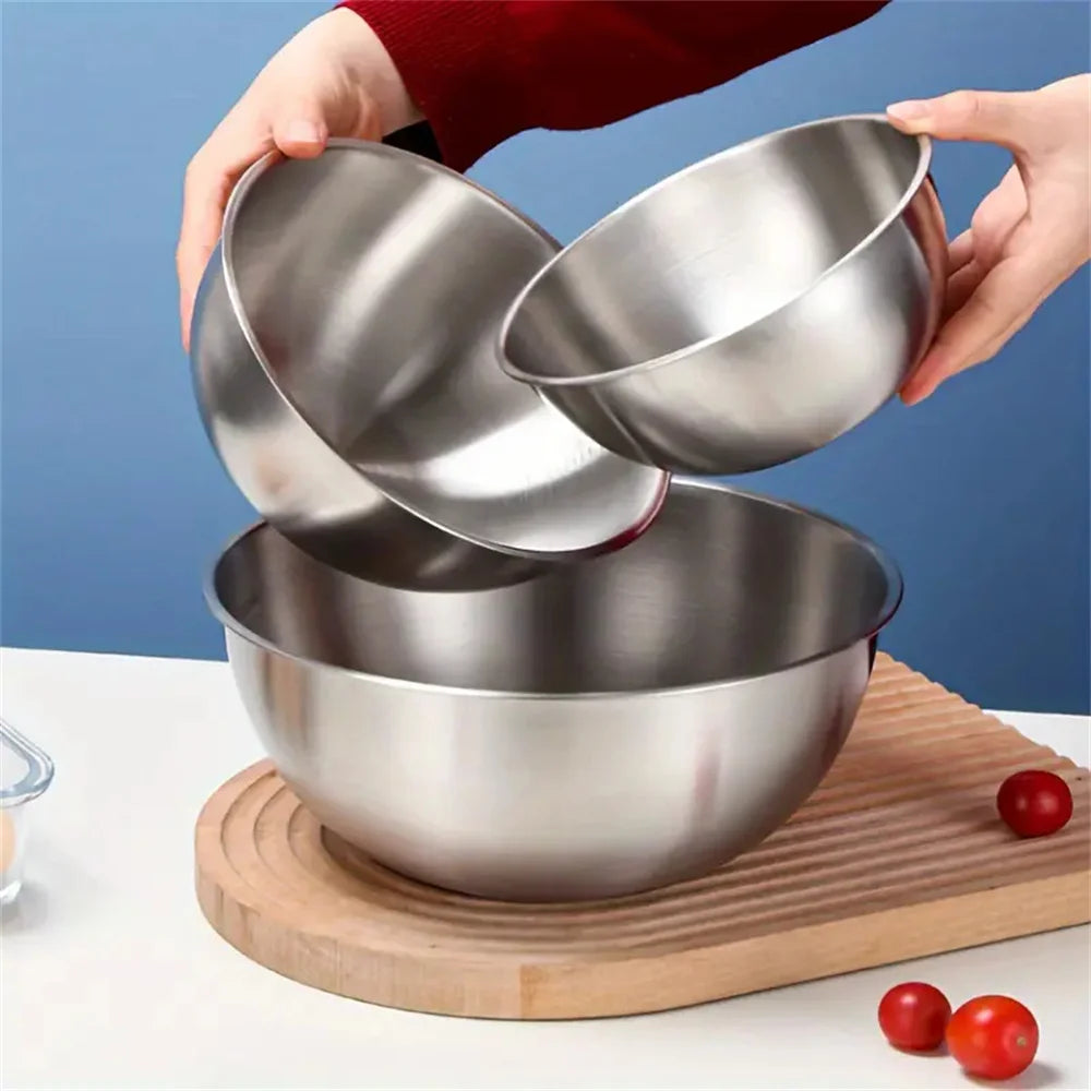 Stainless Steel Mixing Bowl – Durable, Versatile & Kitchen-Ready