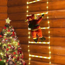 Pai Natal Luminoso Escalando – Traga a magia do Natal para a sua casa!