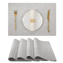 Olanly Cotton Linen Table Mat – Non-Slip, Heat-Resistant Nordic Style Placemat