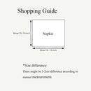 6pcs Durable Solid Color Polyester Napkins – Elegant 40x40cm Table Set for Dining & Events at a Great Price