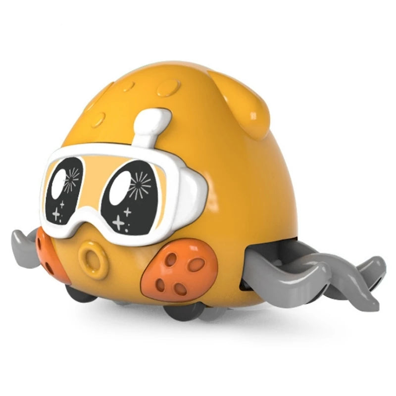 Fun Wind-Up Retractable Crab Toy – Pull-Back Action for Babies & Toddlers