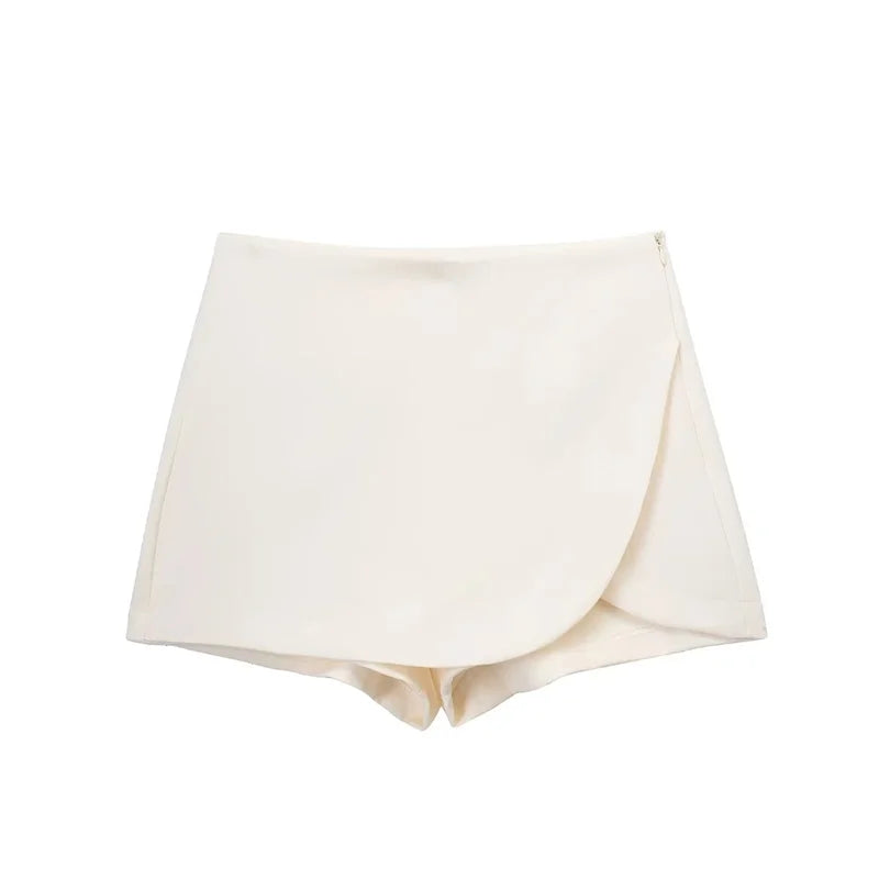 High Waist Mini Skort – Basic and Casual Style