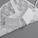 Colarinho removível elegante