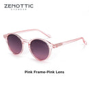 Retro Polarized Sunglasses – Small Size | Classic Round Style for Men & Women with UV400 Protection