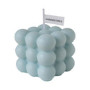 Handmade Soy Wax Aromatherapy Candle – Scented Decorative Cube/Ball Shape, Ideal for Home Decor & Wedding Gift