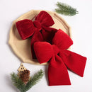 Sino de Natal vermelho aveludado, um clássico encanto natalício para a sua casa!