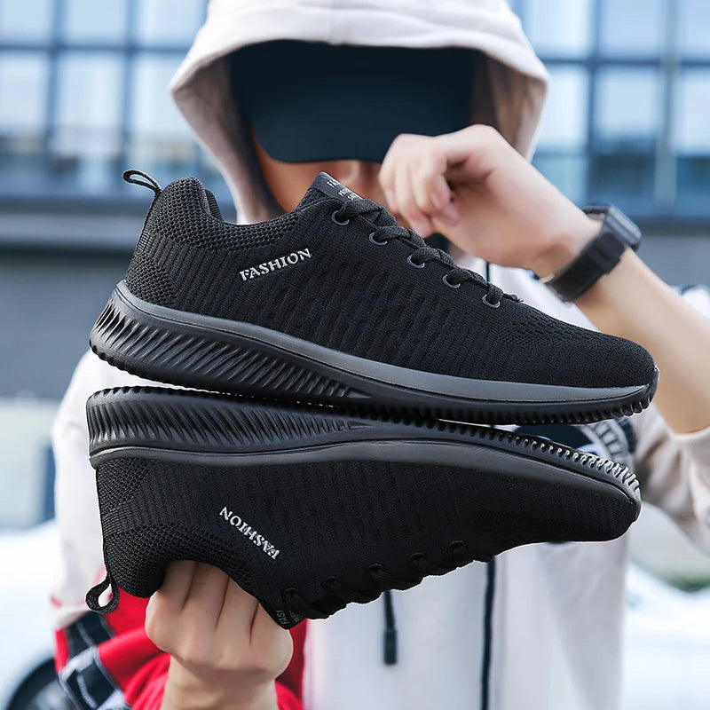 Men’s Knit Sneakers – Lightweight, Breathable & Versatile for Running and Everyday