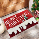 Tapete de Natal "Feliz Natal" Antiderrapante para Casa e Exterior