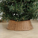 Saia para árvore de Natal tecida à mão 