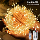 As luzes de Natal LED em formato de fogo de artifício trazem alegria e aconchego neste Natal! 