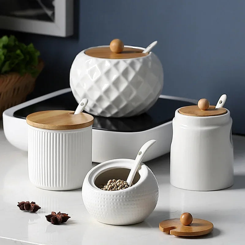 Ceramic Salt & Pepper Shakers – Elegance and Flavour at the Table