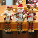 Bonecas de Natal Sentadas