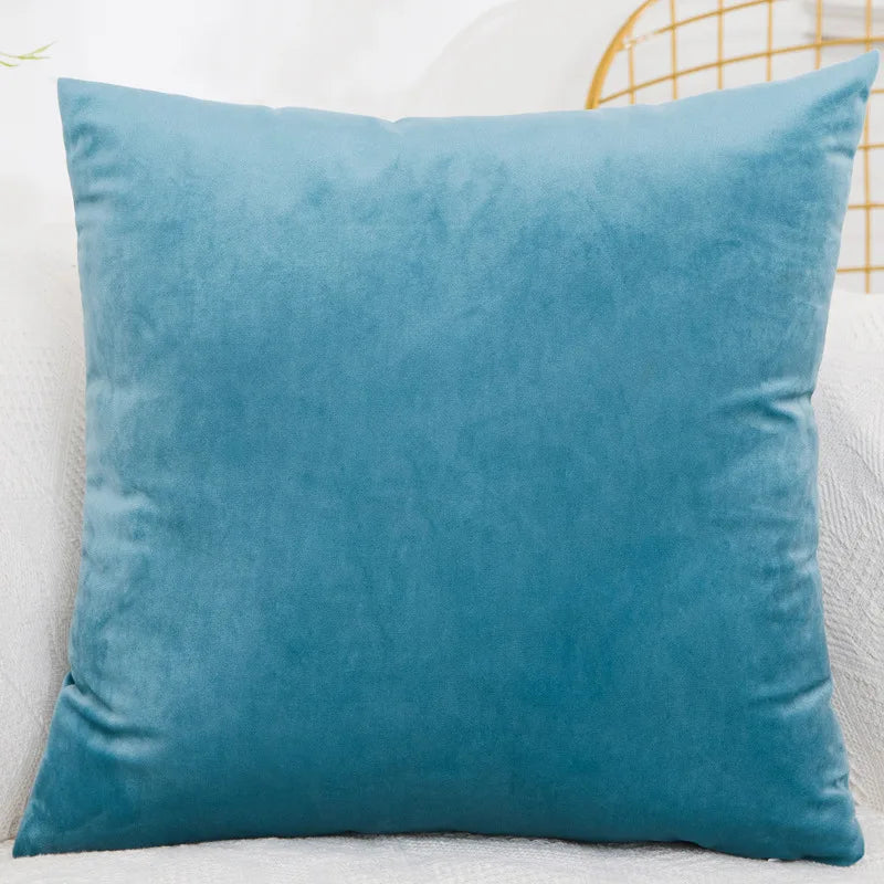 Velvet Throw Pillow Cover – Soft, Stylish & Affordable Home Touch