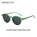 Retro Polarized Sunglasses – Small Size | Classic Round Style for Men & Women with UV400 Protection