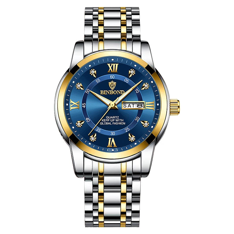 Men’s Luxury Style Watch – Stylish & Waterproof, Great Value