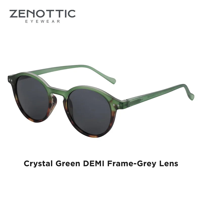 Classic Round Style for Men & Women with UV400 Protection