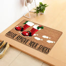 Merry Christmas Doormat Non-Slip Rubber Backed Floor Mat for Home