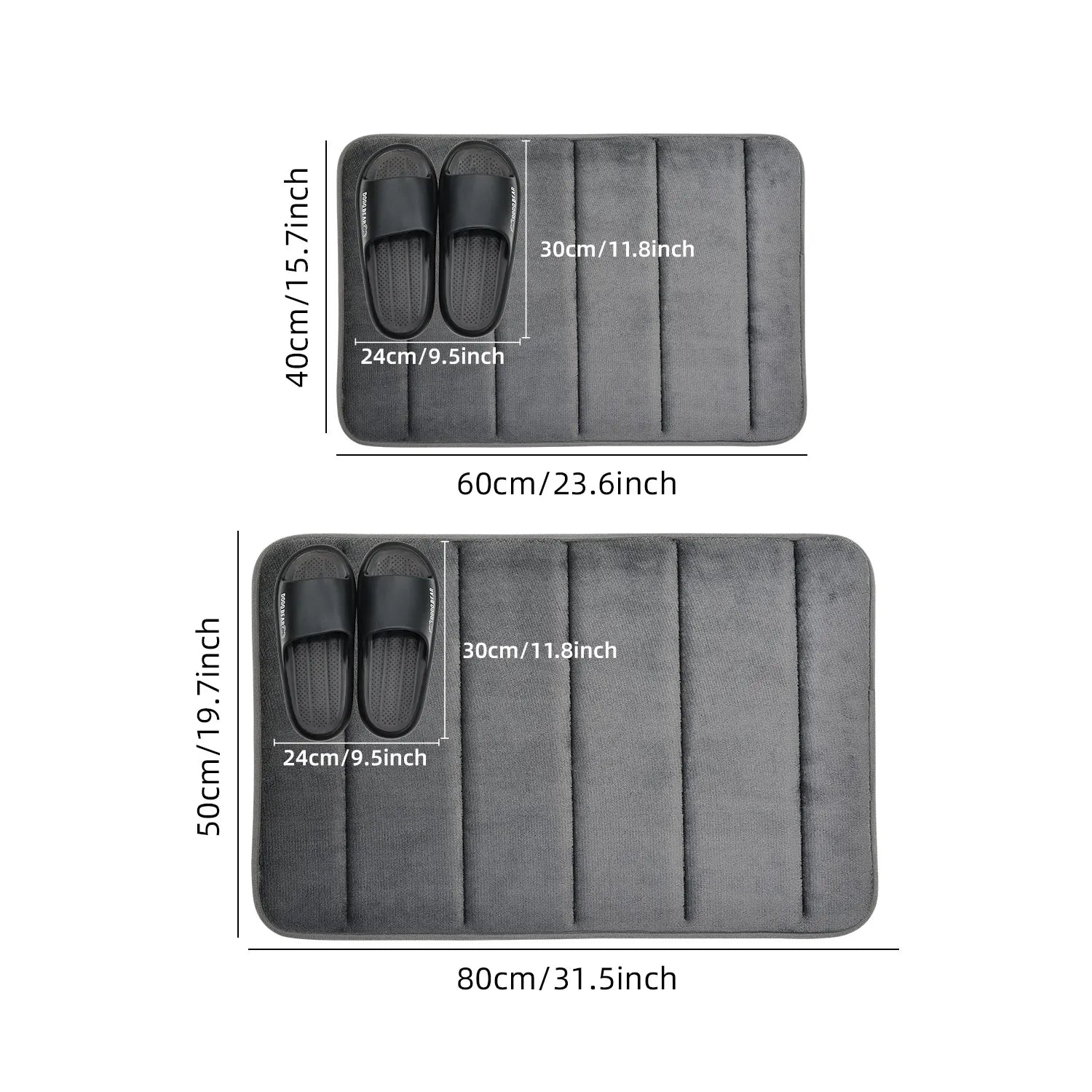 Coral Velvet Bathroom Mat – Soft, Non-Slip & Quick-Dry Comfort!