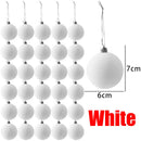 Wine Red Velvet Christmas Balls Classic Elegance for Your Tree!