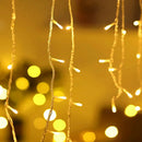 As luzes LED em forma de pendente de gelo transformam todas as noites num sonho de Natal!