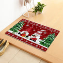 Merry Christmas Doormat Non-Slip Rubber Backed Floor Mat for Home
