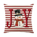 Capa de almofada de Natal de 45 cm para decoração festiva de casa.