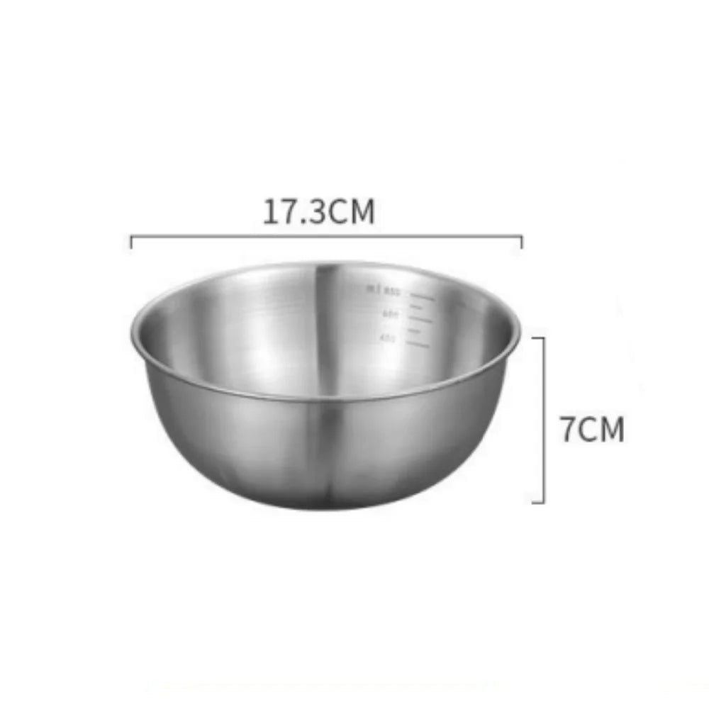 Stainless Steel Mixing Bowl – Durable, Versatile & Kitchen-Ready