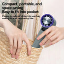 Mini Handheld Fan 120 Speed Portable Bladeless Desktop Fans Rechargeable Instant Cooling With Ice Mode For Men Women New