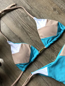 2023 Sexy Bikini Multicolor Swimsuit Women Swimwear Push Up Ribbed Bikini Set Brazilian Bathing Suit Beach Wear Bather Biquini