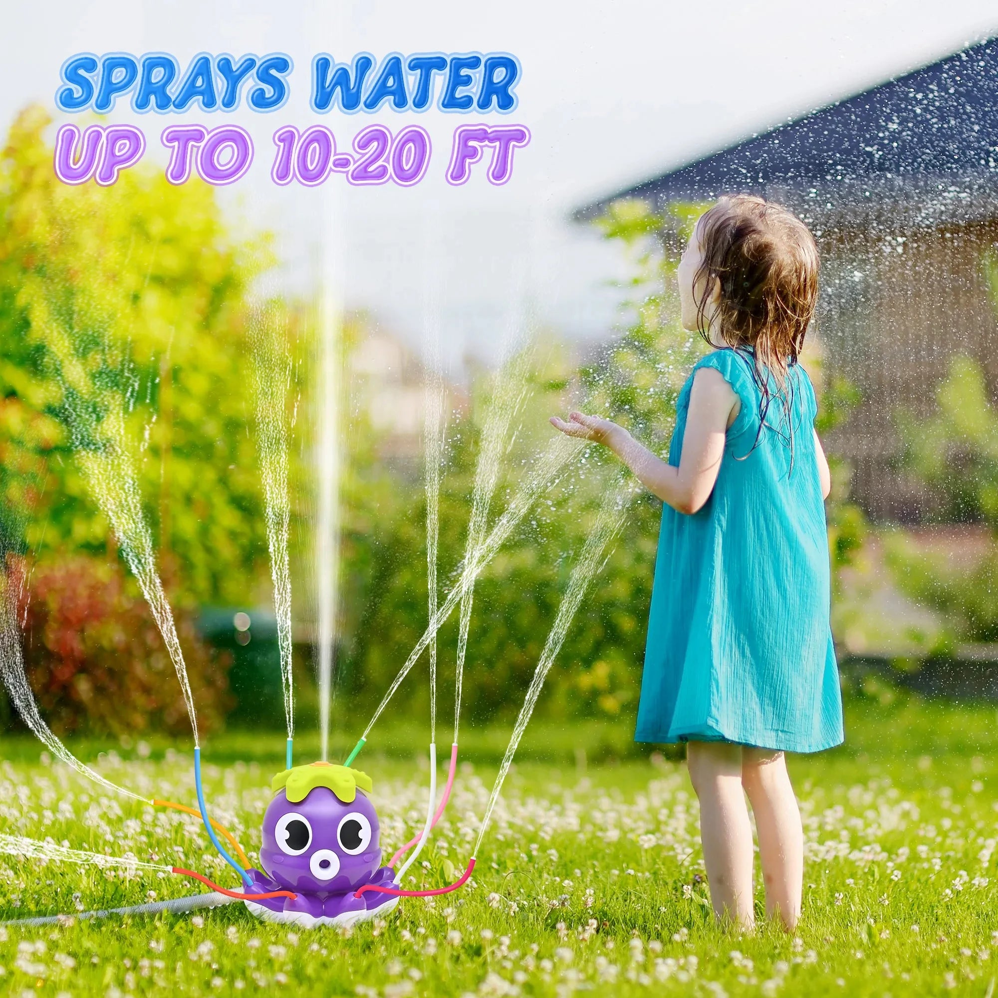 Magic Water Spraying Octopus for Kids