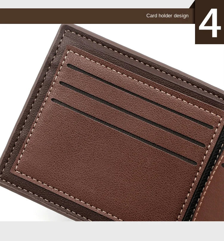 Men's Compact Daily Wallet – Style and Savings