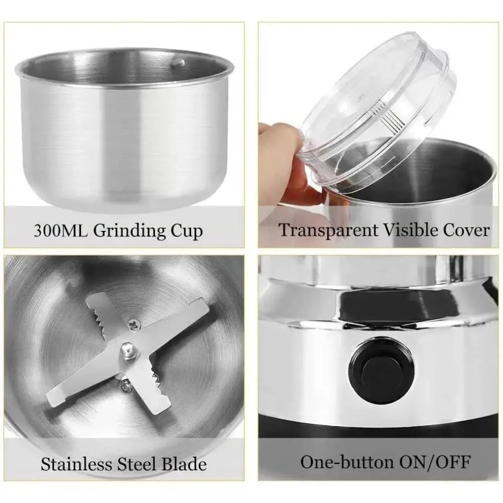 Manual Stainless Steel Spice Grinder