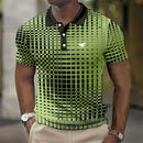 Polo de verão para homem – Design com contraste de cores