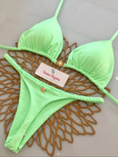 Micro Bikini Push Up Women Swimsuits 2026 Sexy Swimwear Brazilian Bikini Set Halter Biquini Swim Suits Thong Beachwear Female